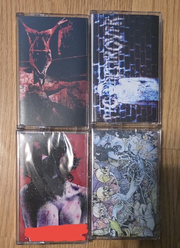 Pig destroyer cassette lot - destroyer, 4-cassette